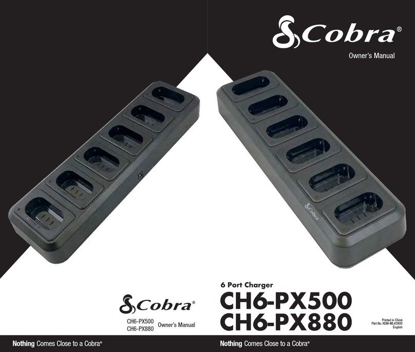 Cobra CH6-PX500 User manual