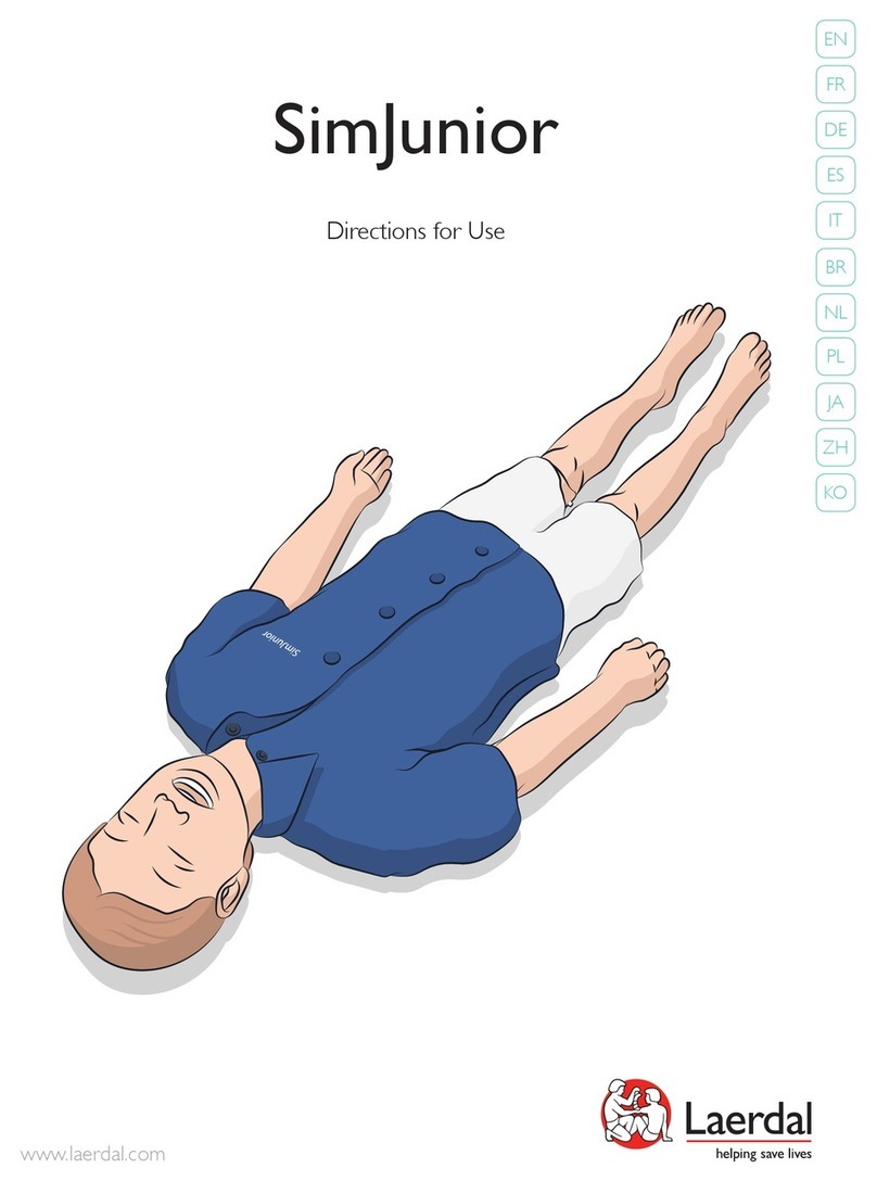 laerdal SimJunior Directions for use