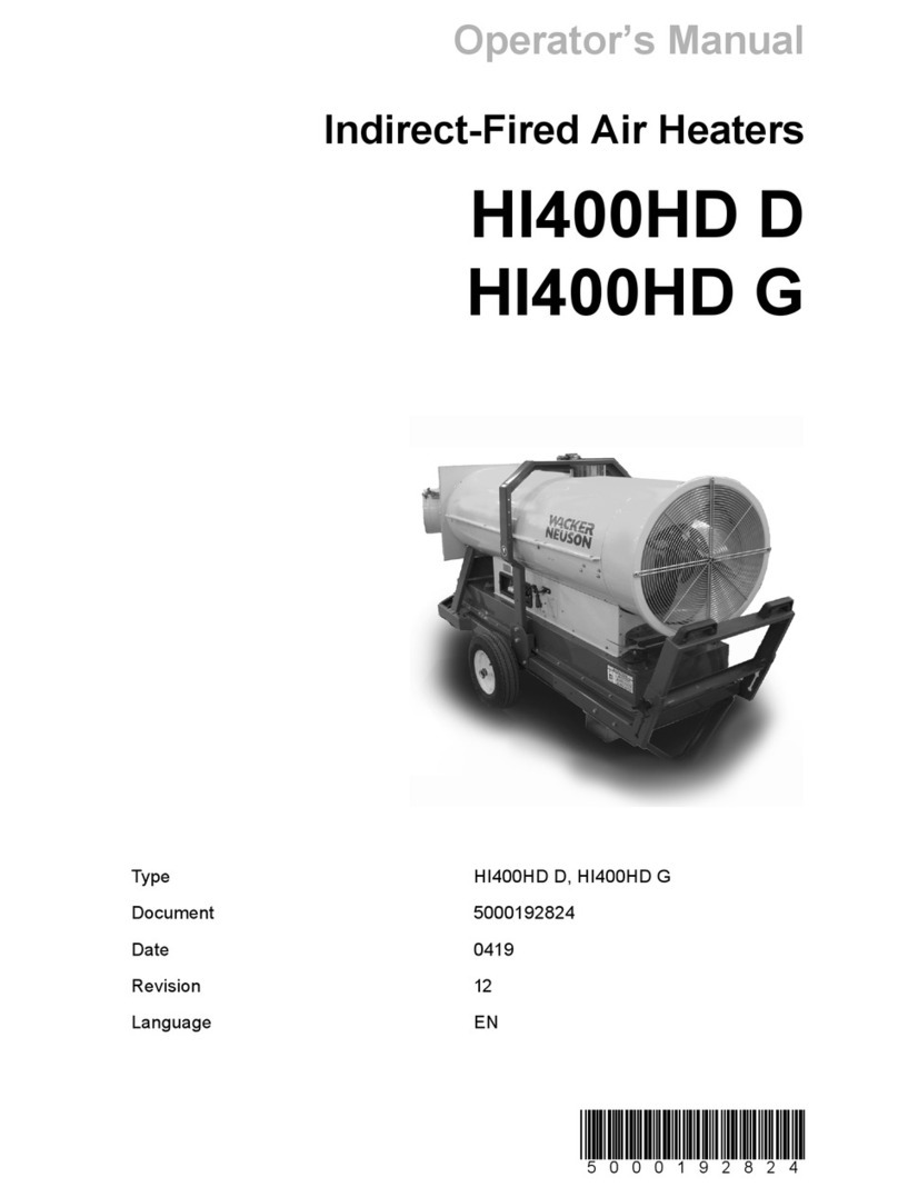 Wacker Neuson HI400HD D User manual