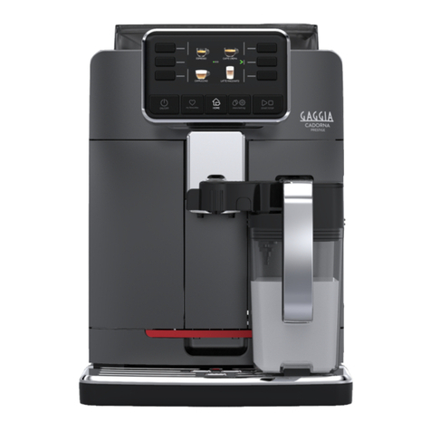 Gaggia Milano CADORNA PRESTIGE RI9604 User manual