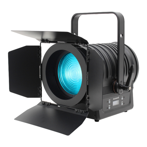 Elumen8 MP180 LED Fresnel RGBALC user manual Elumen8 MP180 LED Fresnel RGBALC user manual