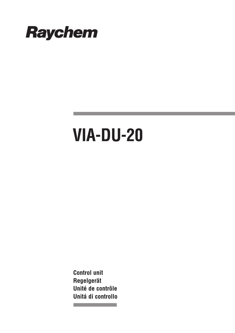 Raychem VIA-DU-20 manual