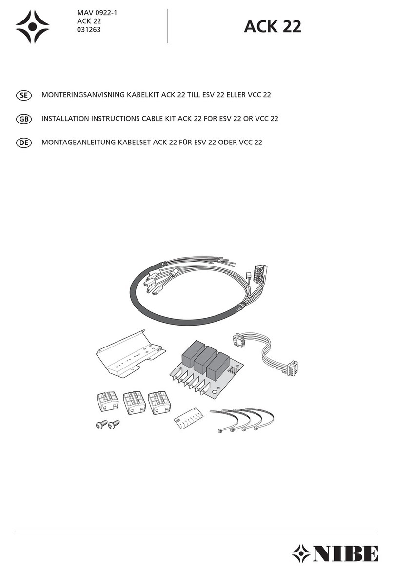 Nibe ACK 22 installation instructions