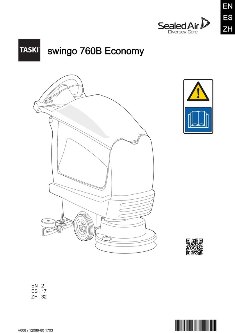 Sealed Air TASKI swingo 760B Economy manual