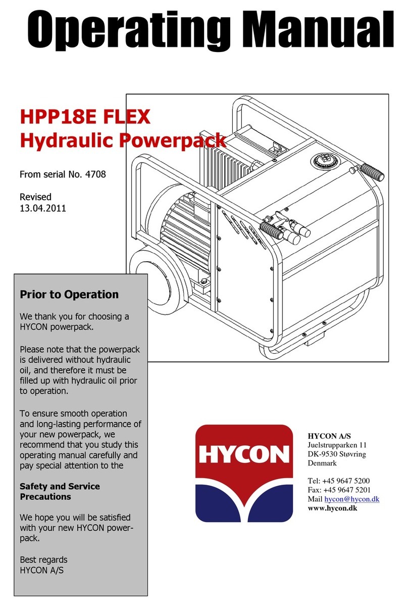 HYCON HPP18E FLEX User manual HYCON HPP18E FLEX User manual