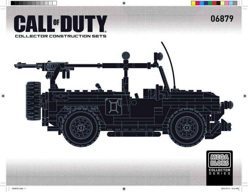 Mega Bloks Call of Duty 06879 User manual Mega Bloks Call of Duty 06879 User manual