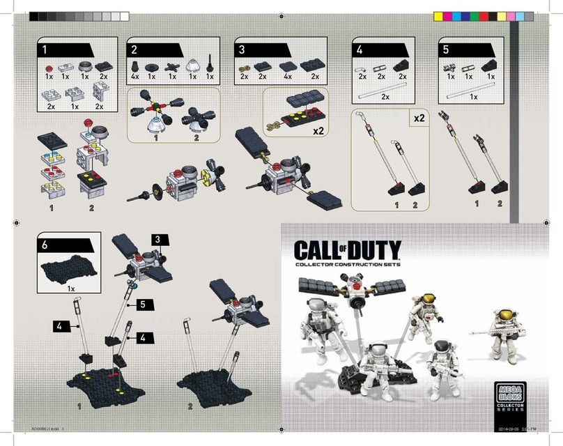 Mega Bloks Collector Series User manual