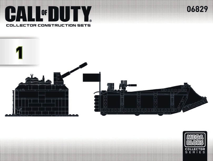Mega Bloks Call of Duty 06829 User manual