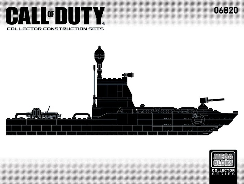 Mega Bloks Call of Duty 06820 instructions
