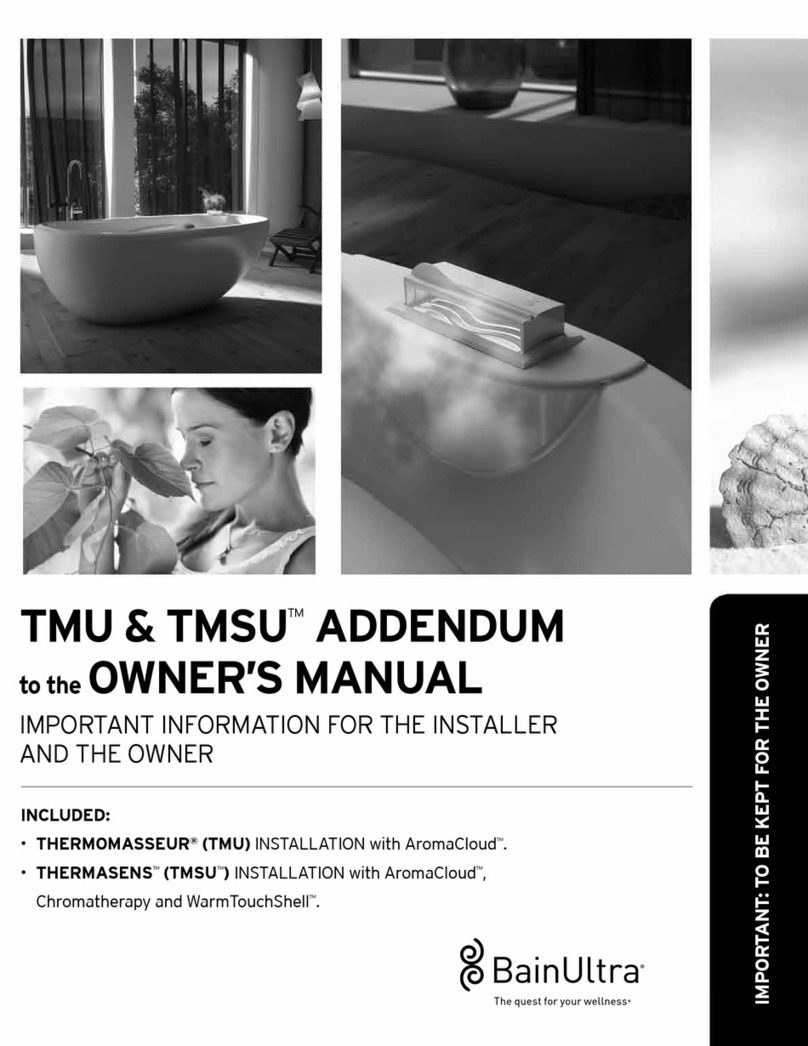 BainUltra THERMASENS TMSU Installation and operating instructions