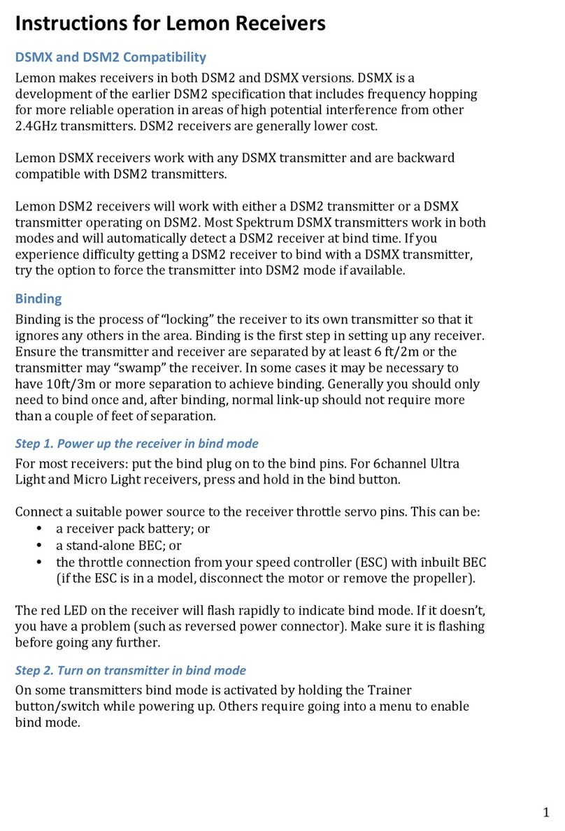 Lemon Rx DSMX instructions