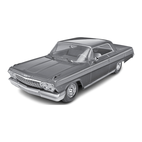 REVELL 62 Chevy Impala Hardtop manual