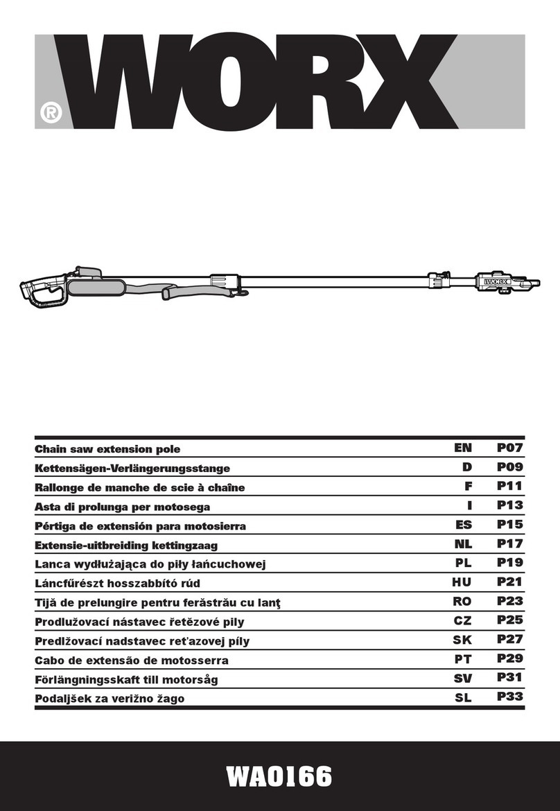Worx WA0166 Original instructions