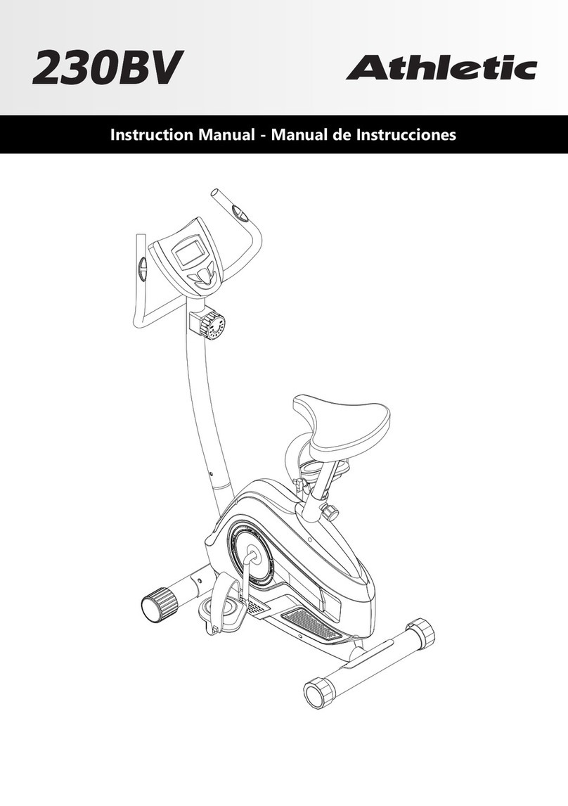 Athletic 230BV instruction manual