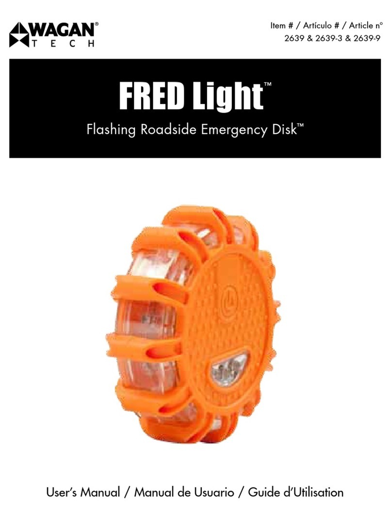 Wagan FRED Light 2639 User manual