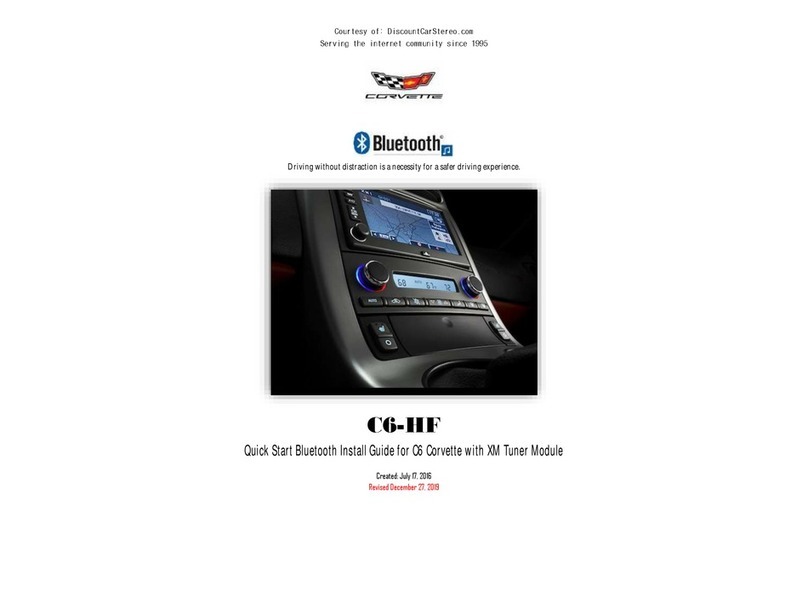 Discount Car Stereo C6-HF Quick Start Install Guide