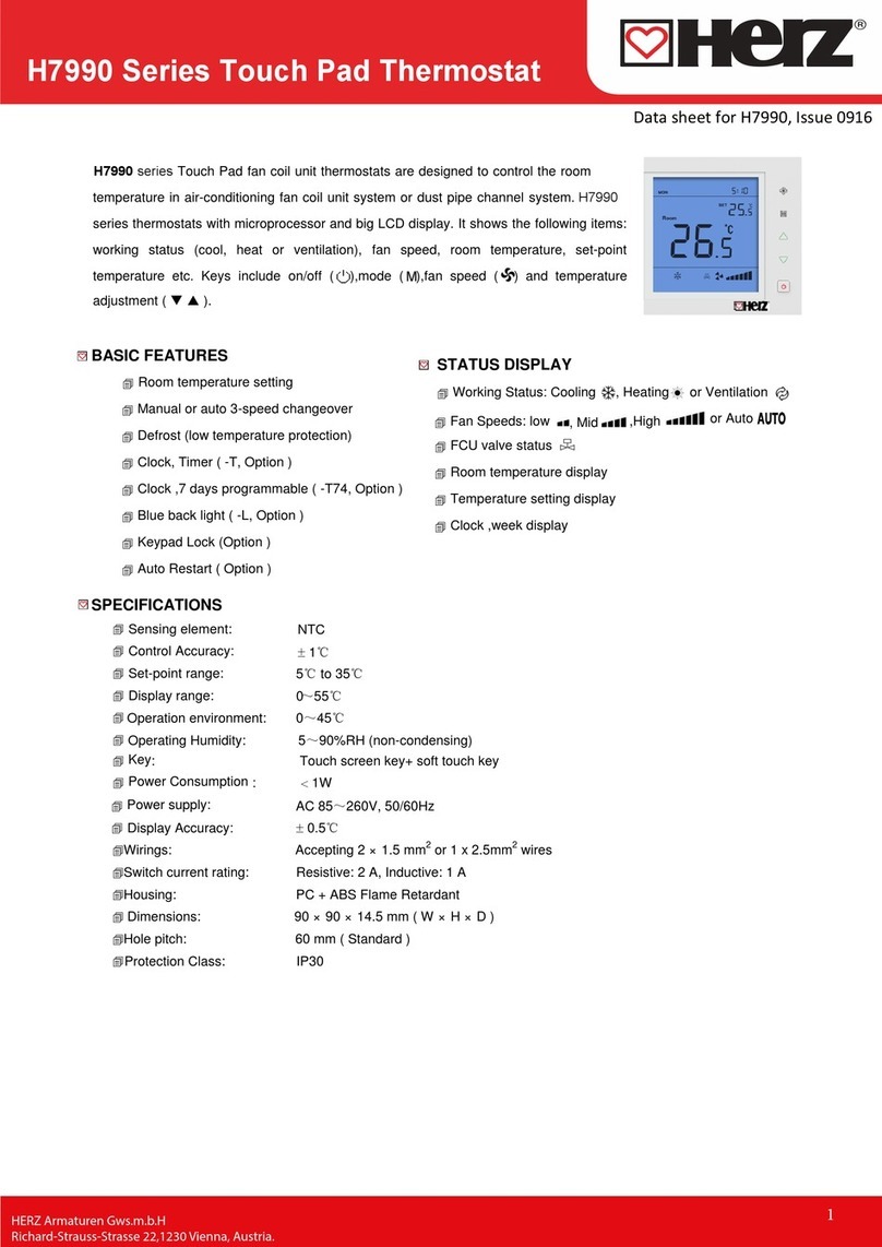 Herz H7990 Series manual