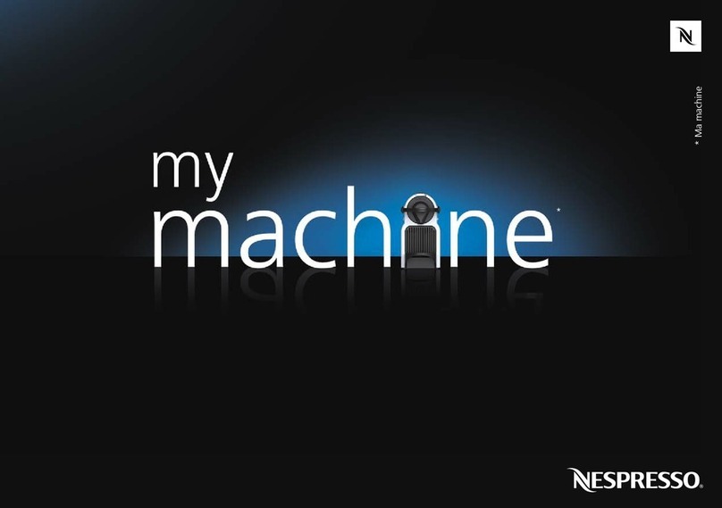 Nespresso myMachine Inissia User manual