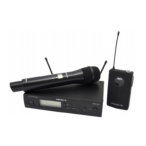 PROEL RMW1000M User manual