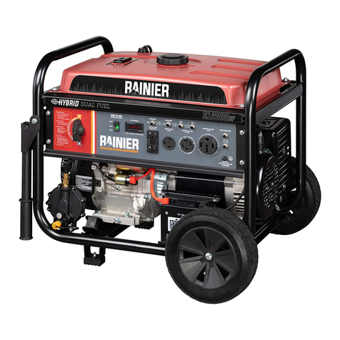 Rainier HYBRID DUAL FUEL R12000DF manual