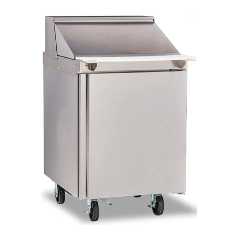 Delfield 4400P Series Installation, operation and maintenance manual