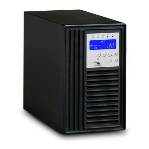 Falcon UNINTERRUPTIBLE POWER SUPPLY MODELS SG2K-1T BATTERY REPLACEMENT GUIDE