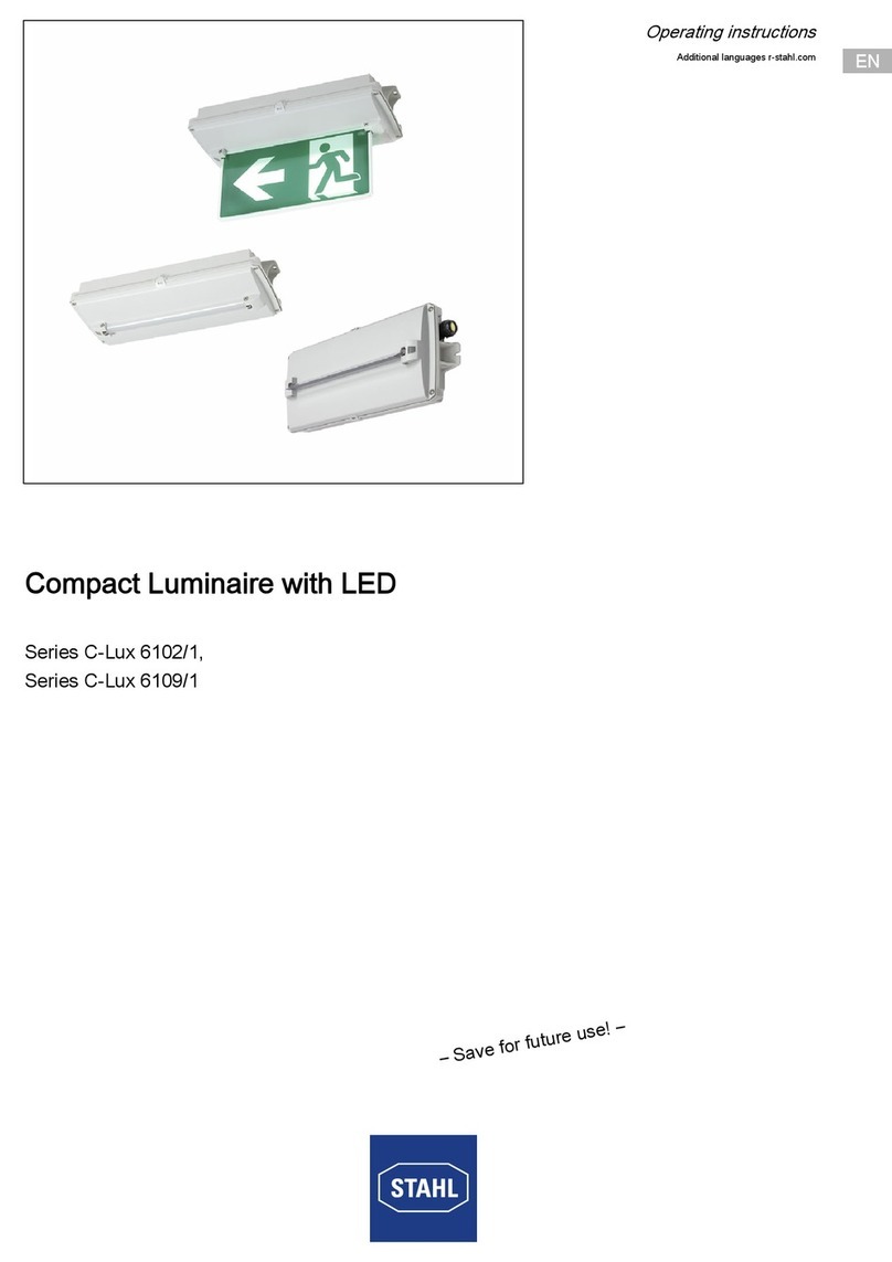 Stahl C-Lux 6109/1 Series User manual