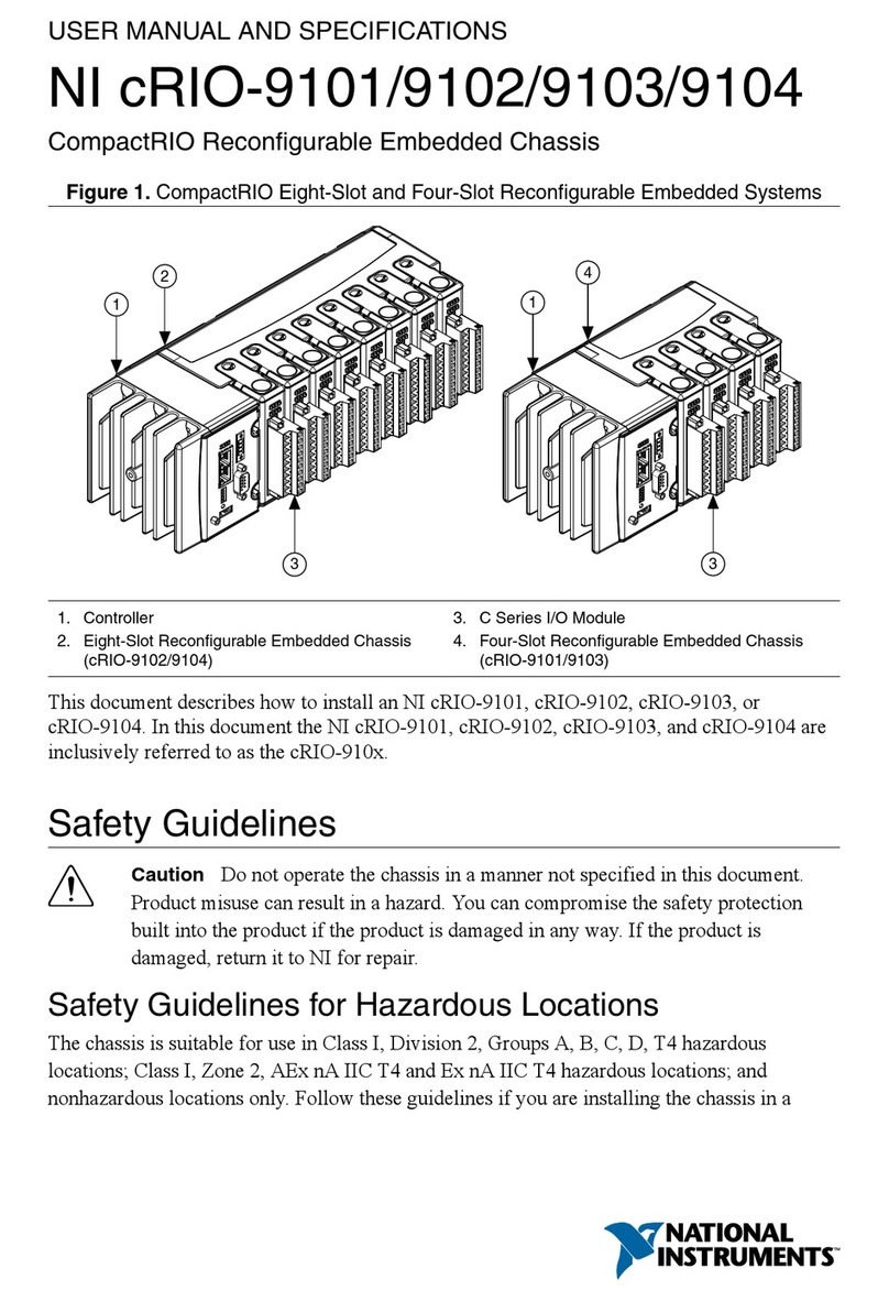 NI cRIO-9101 User manual and specifications