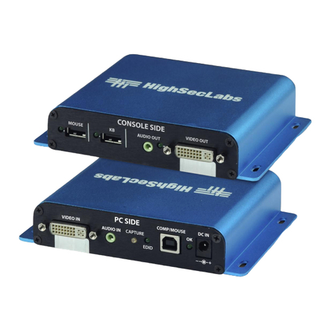 High Sec Labs FV11D-M User manual
