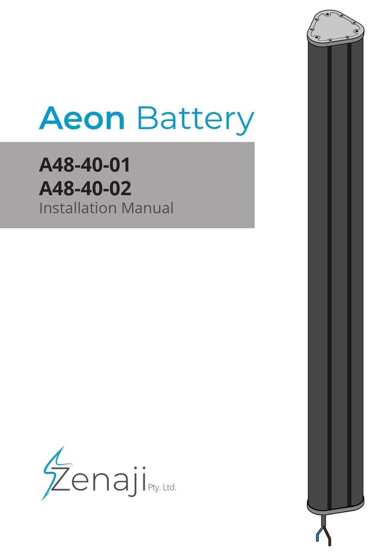 Zenaji Aeon A48-40-01 installation manual