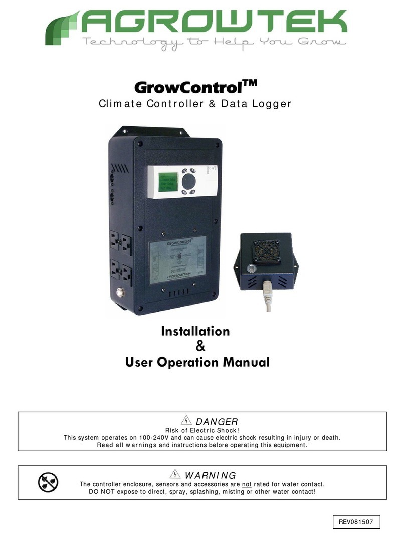 Agrowtek GrowControl User manual