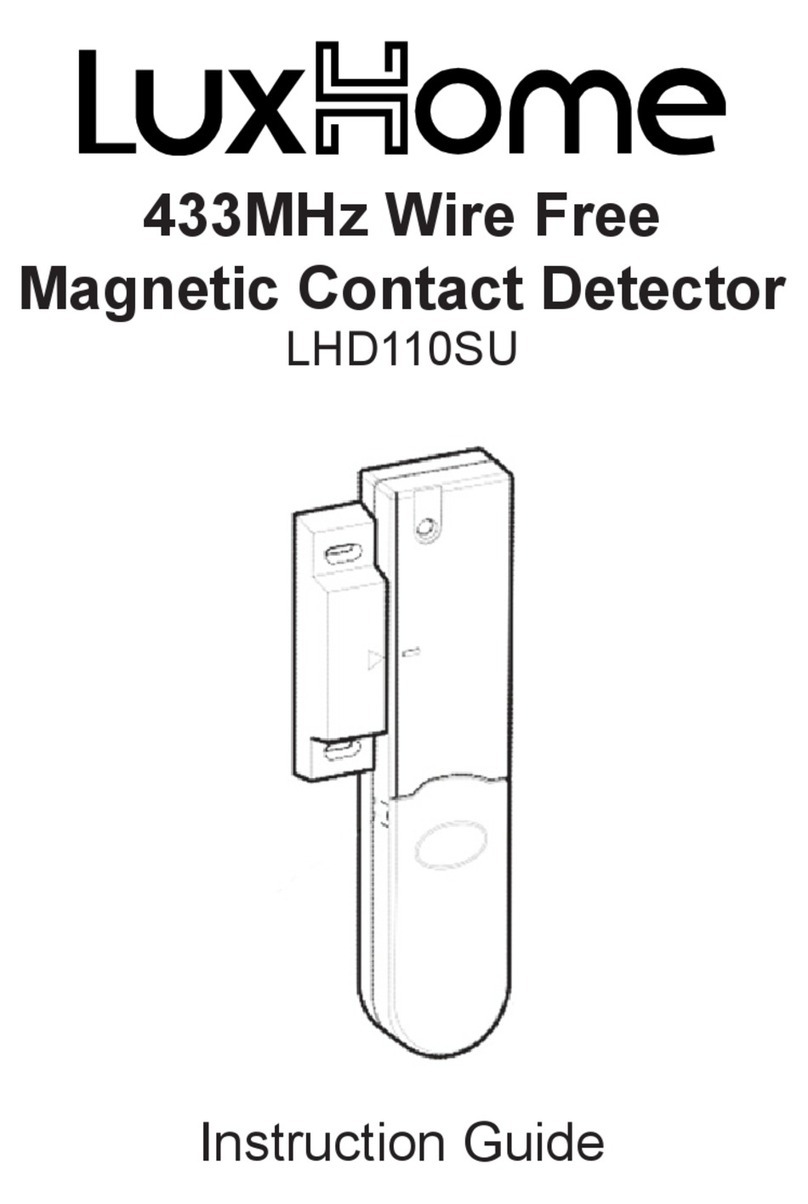 LuxHome LHD110SU Instruction guide