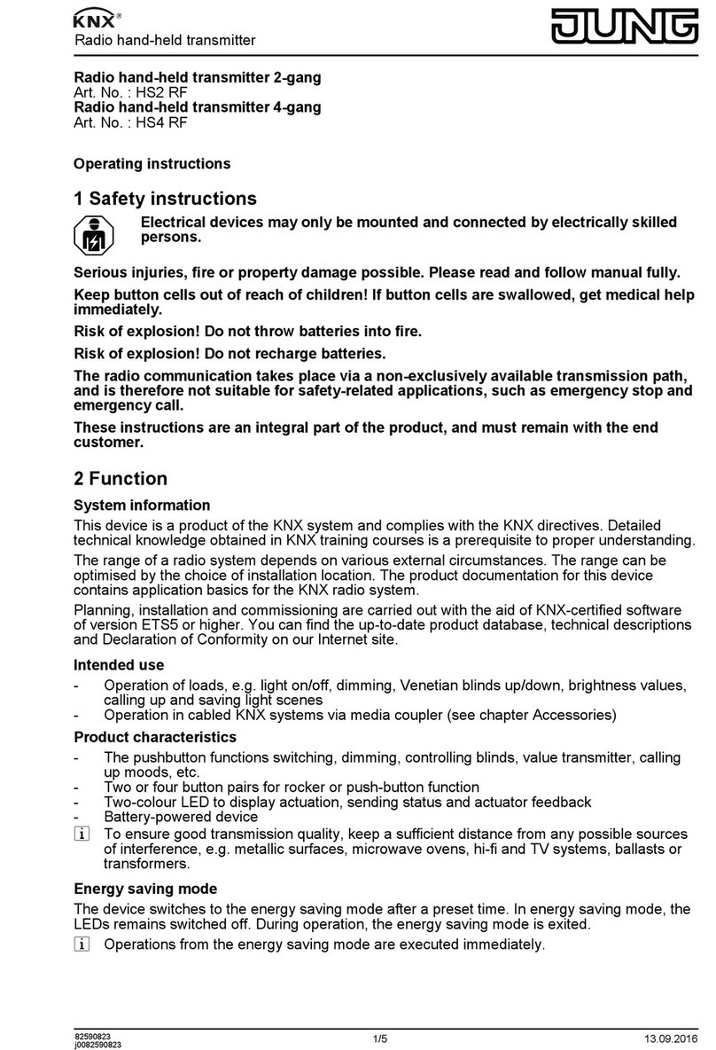 Jung HS2 RF manual