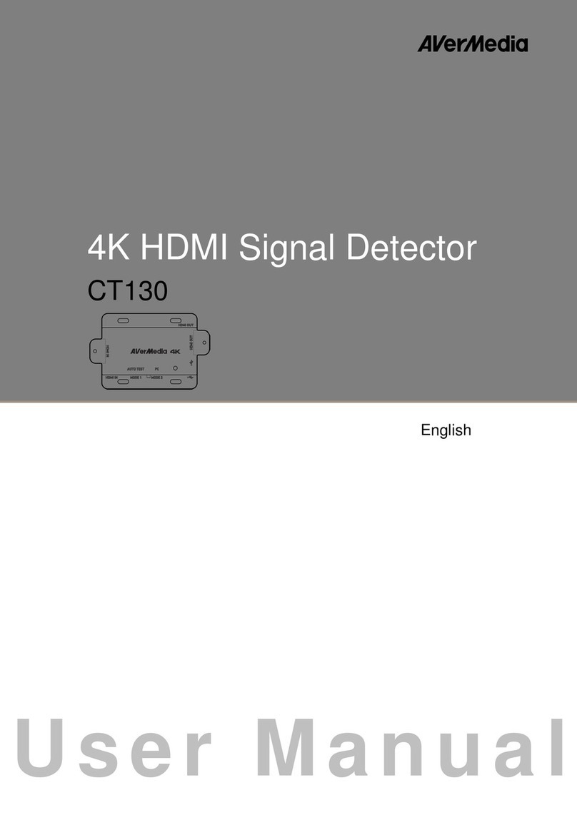 Avermedia CT130 user manual