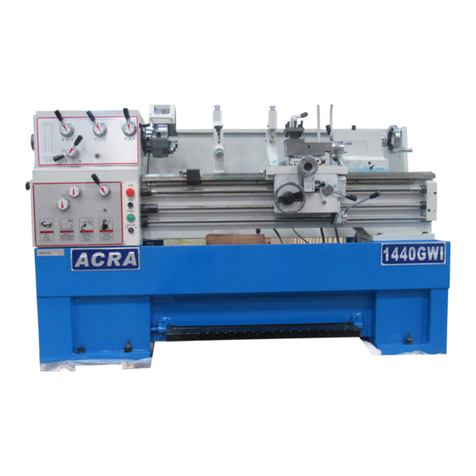 Acra 1440GWI Operation manual