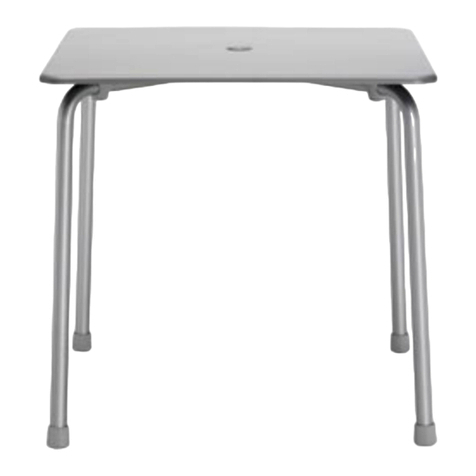 VITRA Davy Table User manual
