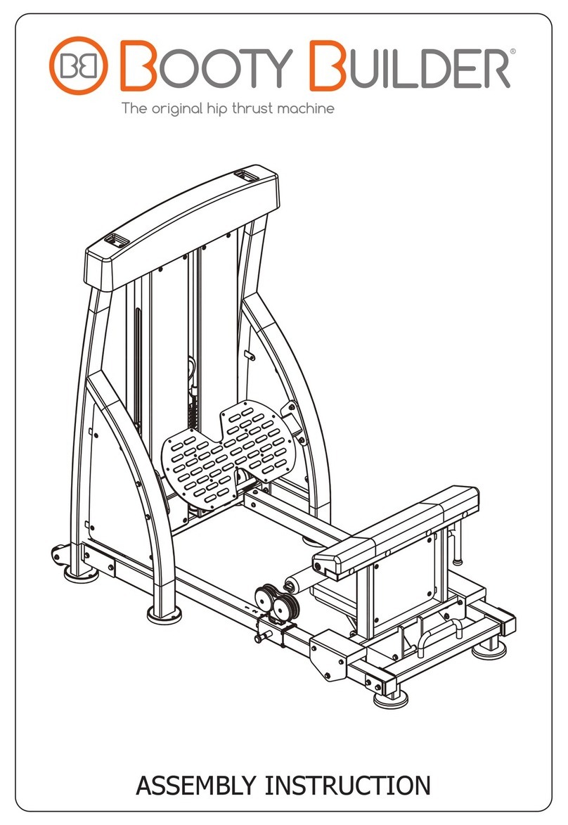BOOTY BUILDER Booty Builder 5.0 Assembly instruction