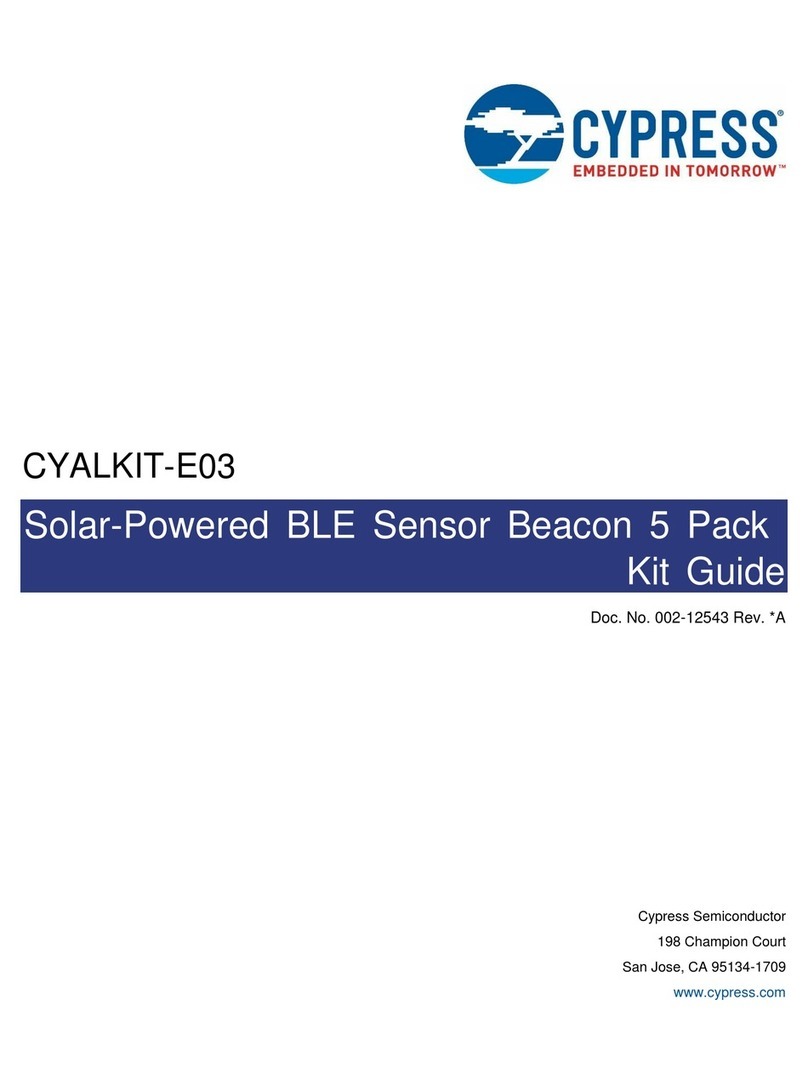 Cypress CYALKIT-E03 Kit Guide
