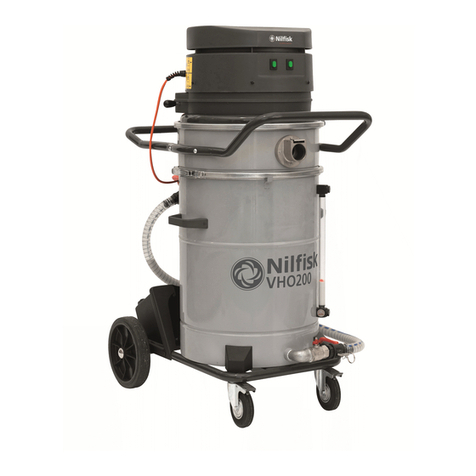 Nilfisk cfm VHO200 instruction manual