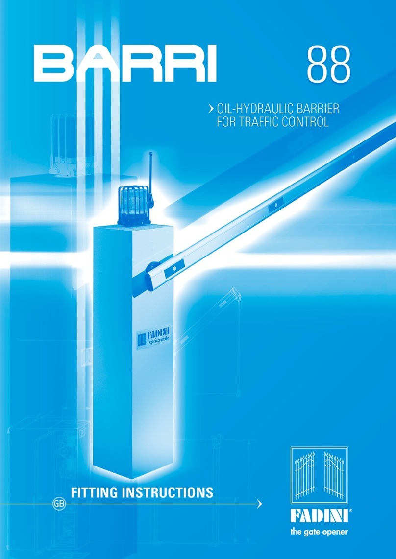 fadini BARRI 88 User manual