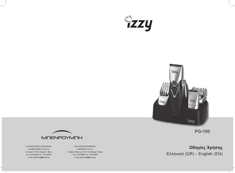 izzy PG-100 manual