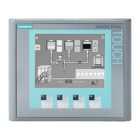 Siemens SIMATIC KTP400 Basic operating instructions