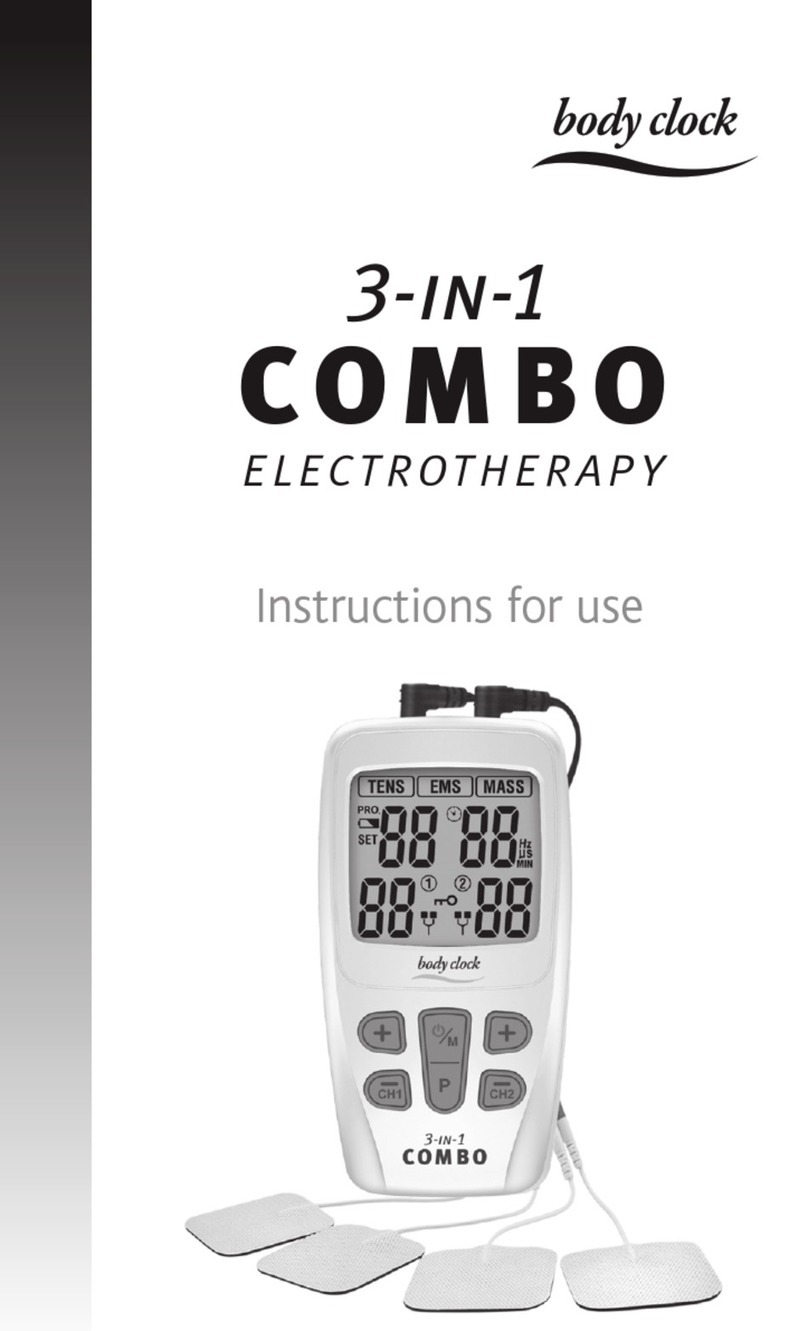 Body Clock 3-in-1 COMBO Instructions for use