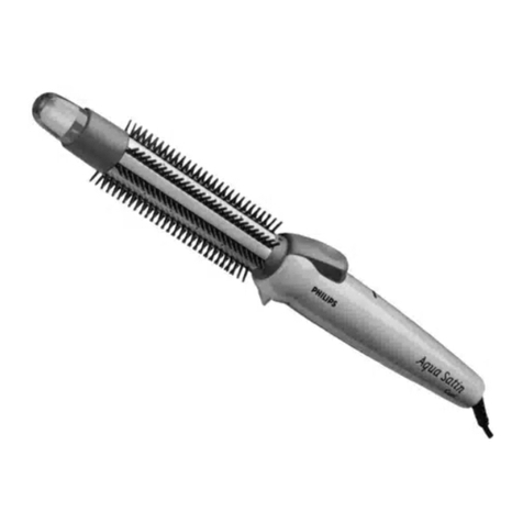 Philips Satin curl aqua HP4640 manual