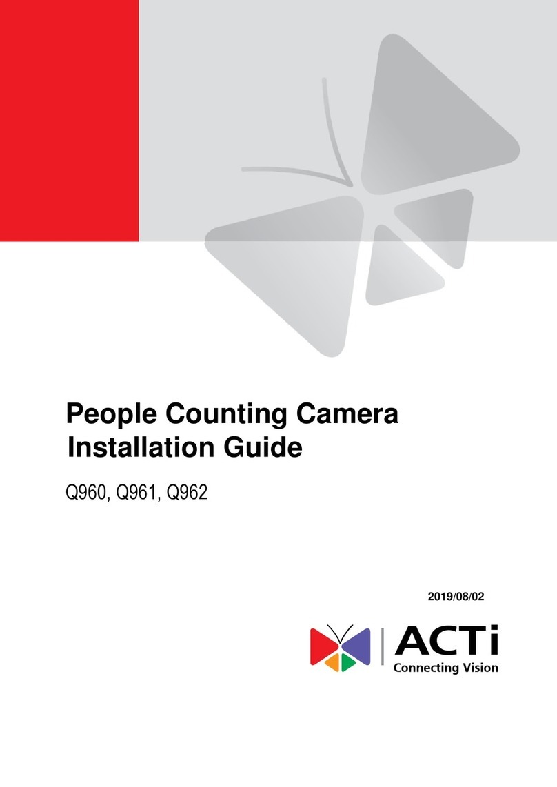 ACTi Q960 installation guide