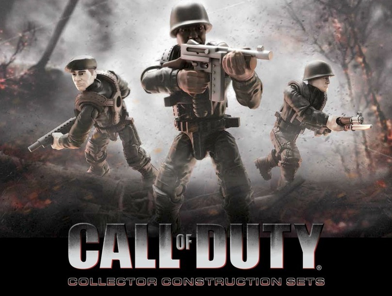 Mega Bloks Call of Duty DPW87 User manual