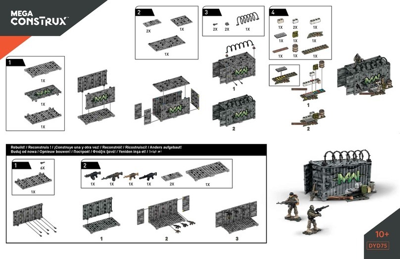 Mega Construx Call of Duty DYD75 User manual Mega Construx Call of Duty DYD75 User manual