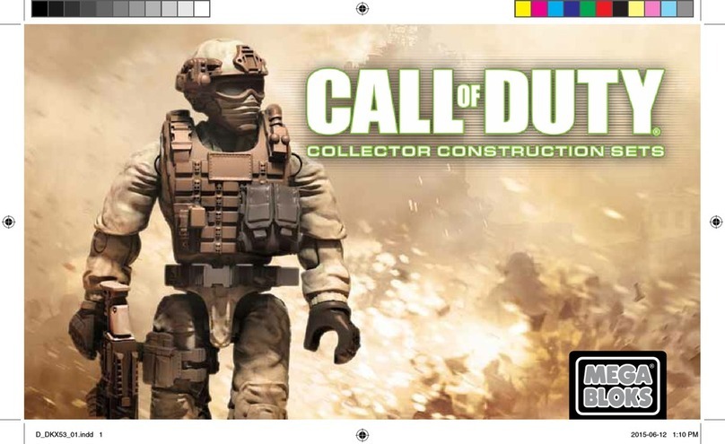 Mega Bloks Call of Duty DKX53 instructions