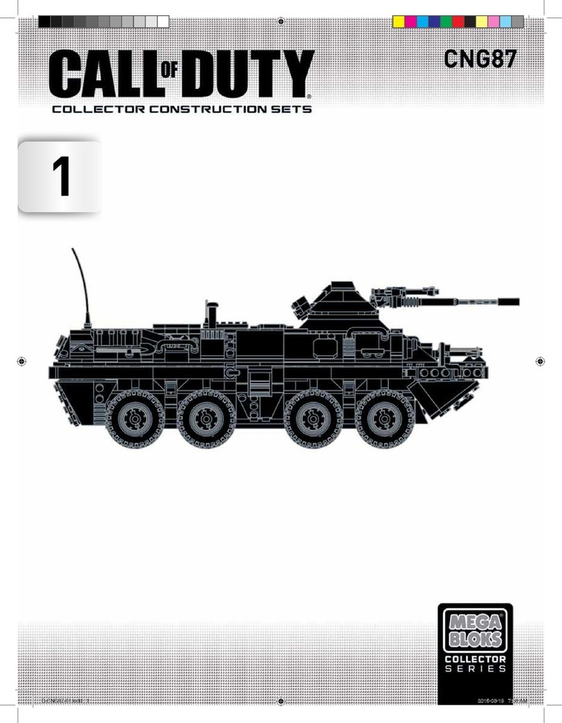 Mega Bloks Collector Series instructions