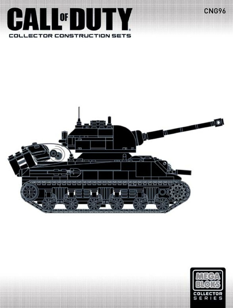 Mega Bloks Collector Series instructions